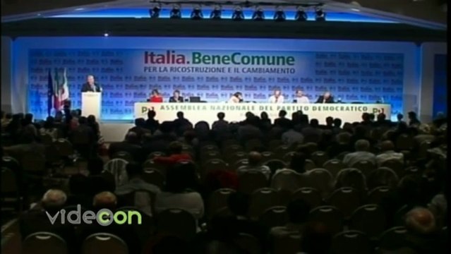 Fioroni all'Assemblea Nazionale del Partito Democratico