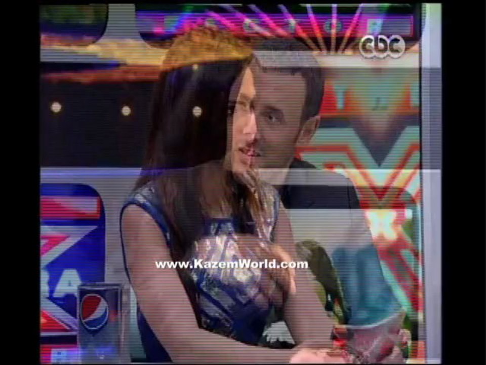 لقاء القيصر كاظم الساهر في الاكسترا فاكتور