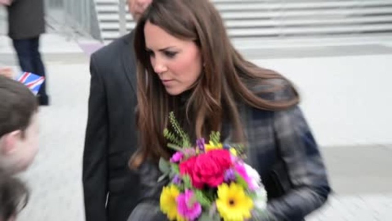 Duchess of Cambridge Kate Middleton Watches Kardashians