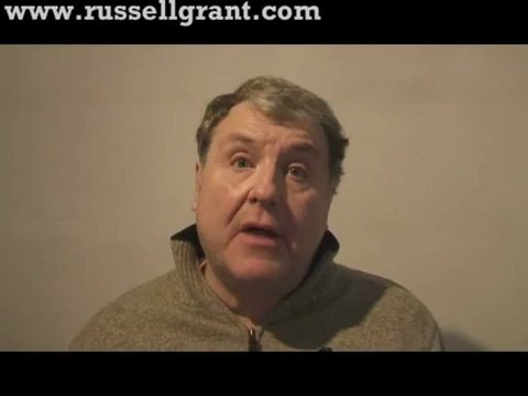 Russell Grant Video Horoscope Aquarius April Saturday 13th 2013 russellgrant.com