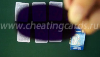 Modiano Cristallo-(blue)-MARKED-PLAYING-CARDS-Modiano-cards