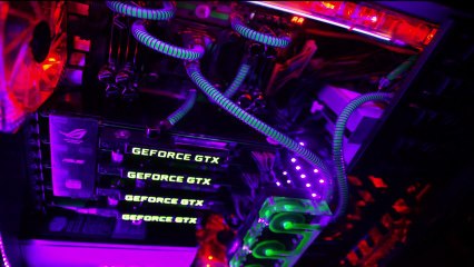 Slinky Supercomputer ~ Battlefield 4, Crysis 3, TITAN 4-Way SLI