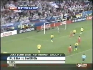 2008 (June 18) Russia 2-Sweden 0  (European Championship)