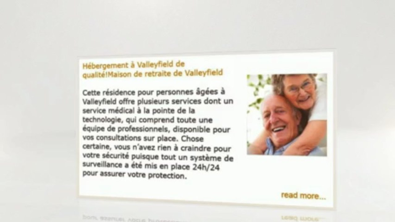 residence privee pour personne agee