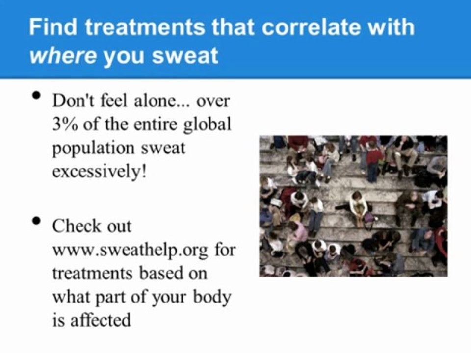 For Excessive Sweating