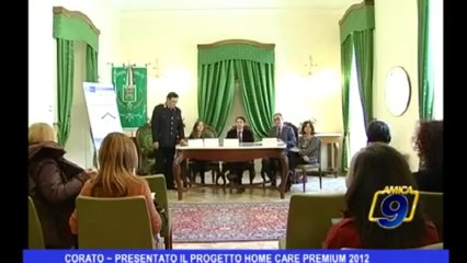 Corato | Presentato il progetto Home Care Premium 2012