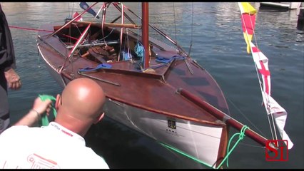 Napoli - Scugnizzi a vela inaugurano Lanzino (12.04.13)