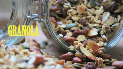 GRANOLA recipe - COUKiNE blog