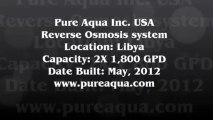 Pure Aqua| Reverse Osmosis Assembly Libya 2 x 1,800 GPD