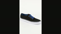 Mens Vans Shoes  Vans 106 Vulc Black And Blue Shoes