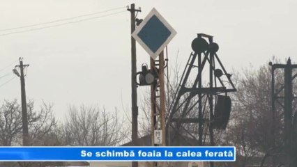 SE SCHIMBA FOAIA LA CALEA FERATA