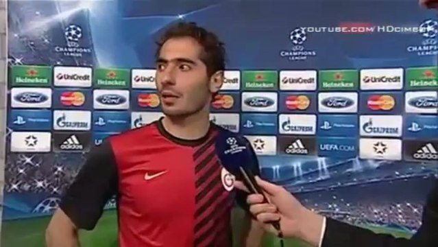 Fatih Terim, Hamit Altıntop ve Burak Yılmaz Schalke 04 Maç Sonu Açıklamaları