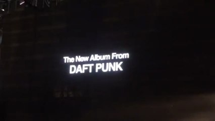 Daft Punk Album Teaser @ Coachella first weekend - 11.04.20