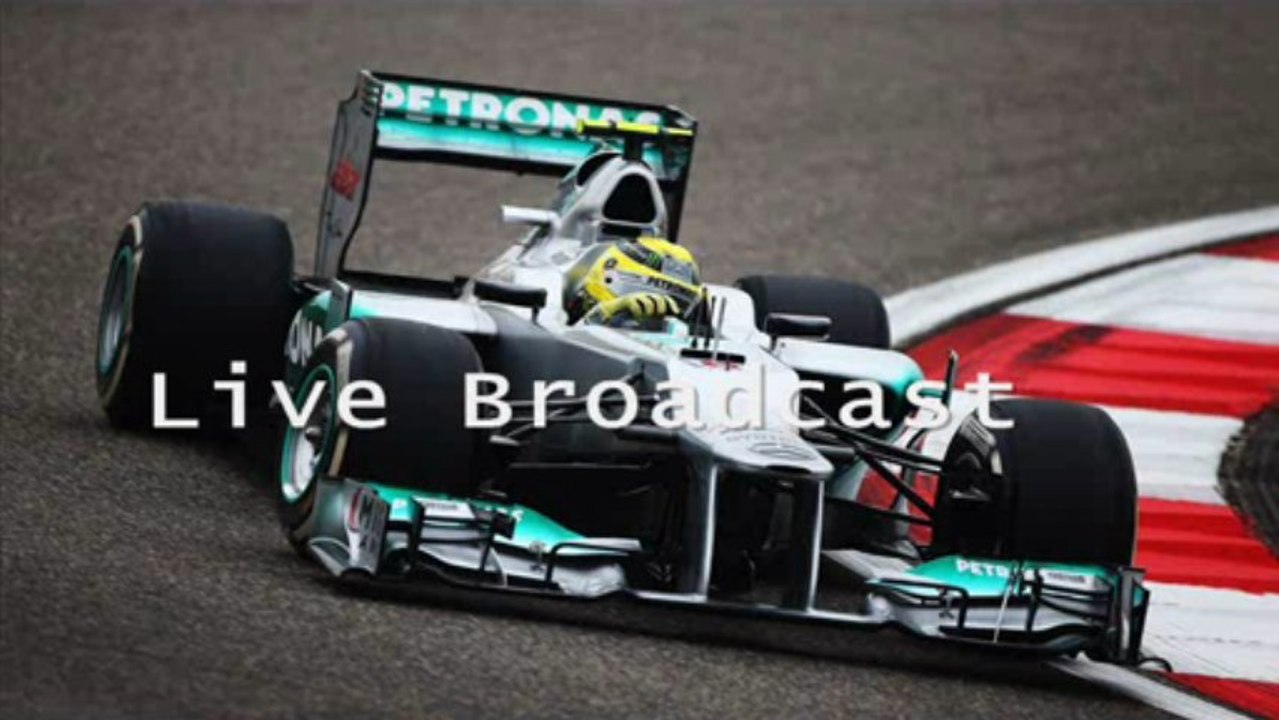 Live 14TH April 2013 F1 Grand Prix China Shanghai 2013