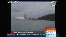 Lion Air plane skids into sea off Bali