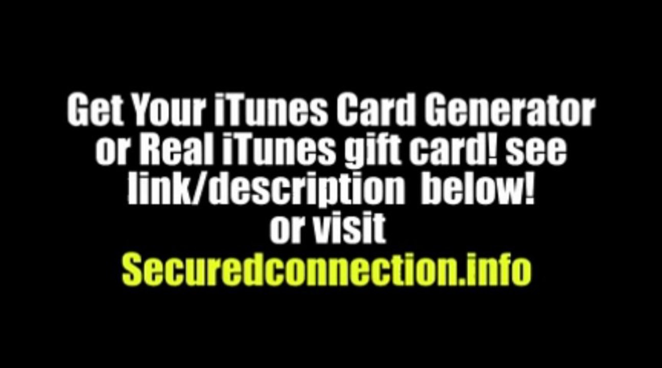 Free iTunes gift card code generato