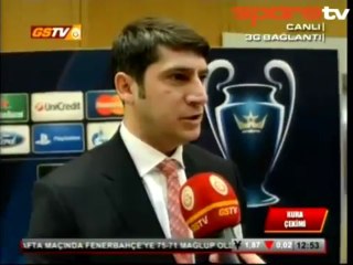 Çeyrek Final Kura öncesi Ümit Davala