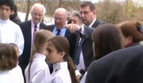 Inauguration de la piscine de Montargis par Jean François LAMOUR