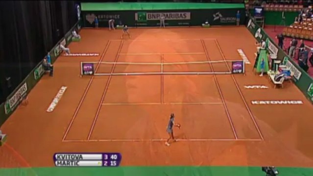 Katowice - Kvitova se deshace de Martic (6-3 6-2)