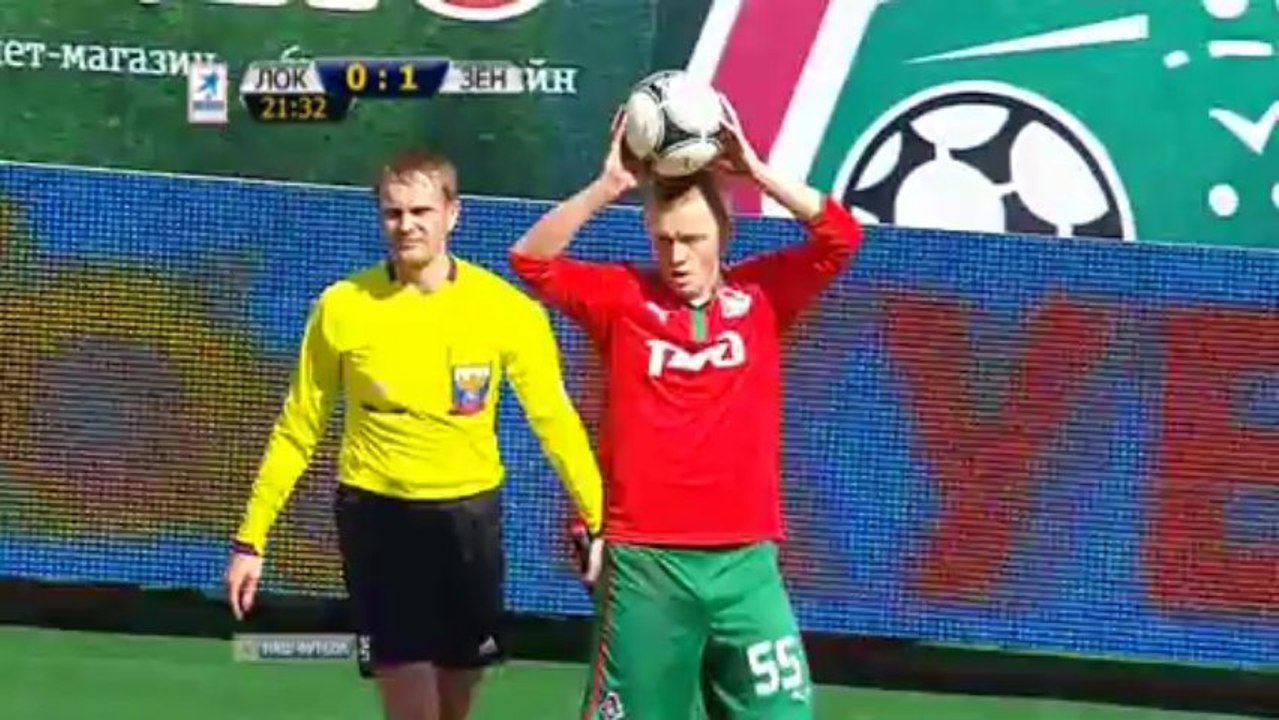 Локомотив - Зенит 1-й тайм