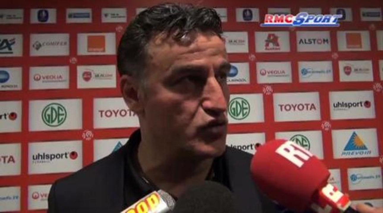 Ligue 1 / Les réactions de C. Galtier, F. Lemoine et D. Sanchez après Valenciennes - Saint-Etienne - 13/04