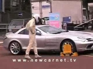 The Stig gets clamped