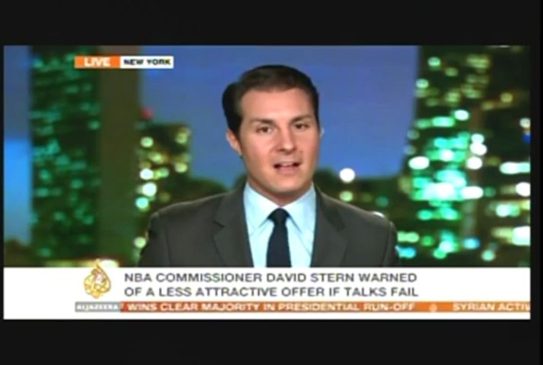 Mike Bako on Al Jazeera TV: Is The End Of The NBA Lockout Near?