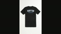 Mens Burton Tee  Burton Athletics Tshirt
