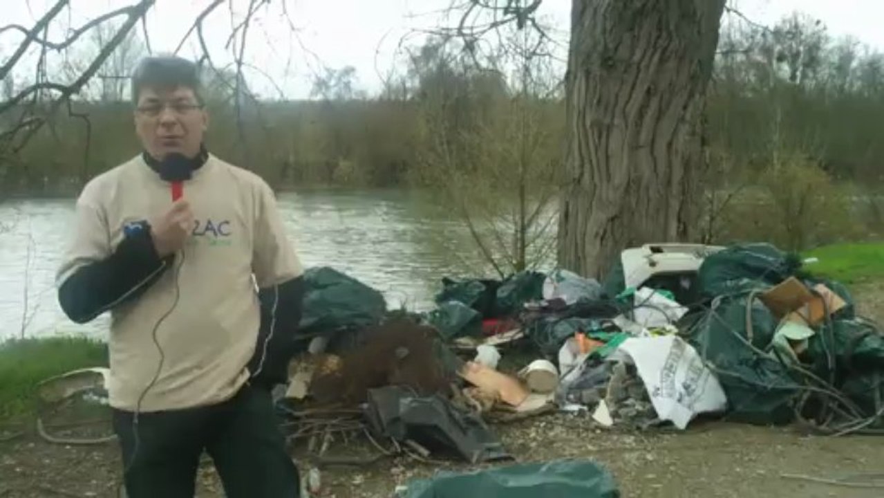 Nettoyage des berges de Seine - Collectif ZAC des bords de Seine - 78955 Carrières-sous-Poissy