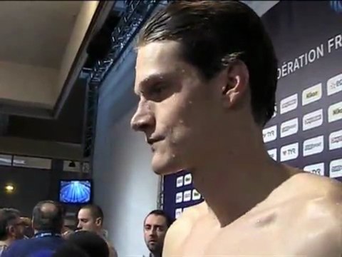 Championnats de France de natation. Stravius et Agnel après les demi-finales du 200 m