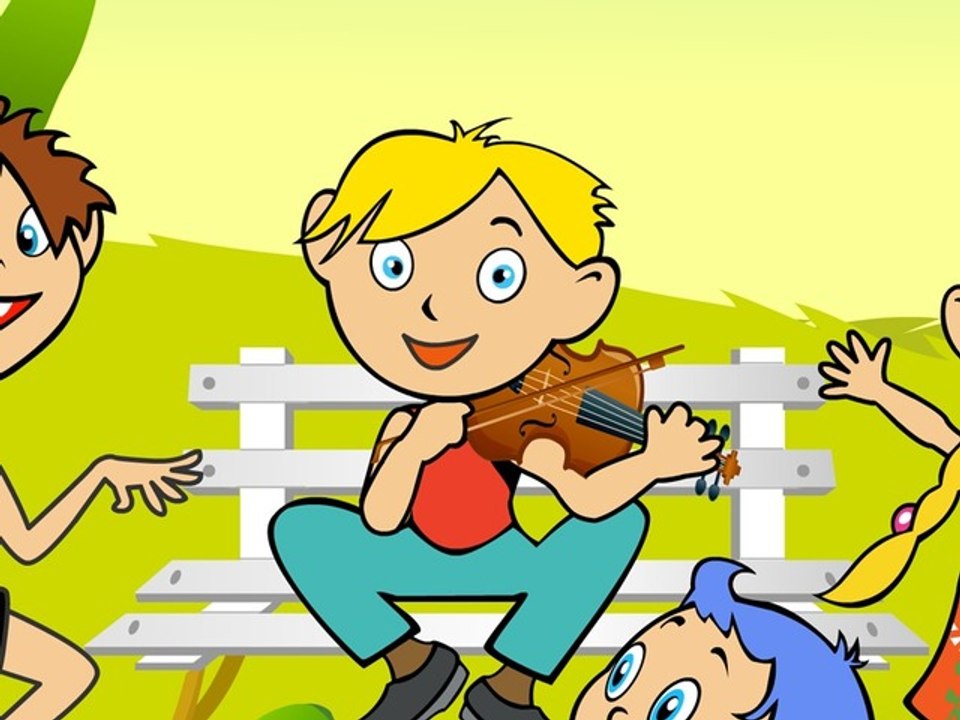 C'est Gugusse avec son violon