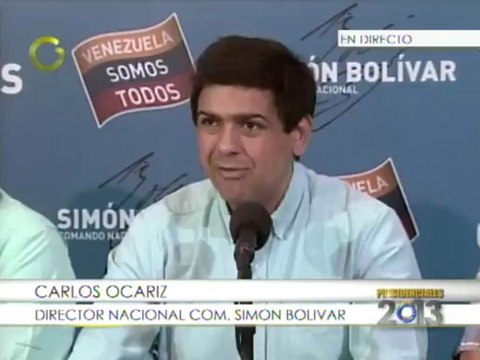 Comando Simón Bolívar: tenemos 119 mil 500 testigos acreditados