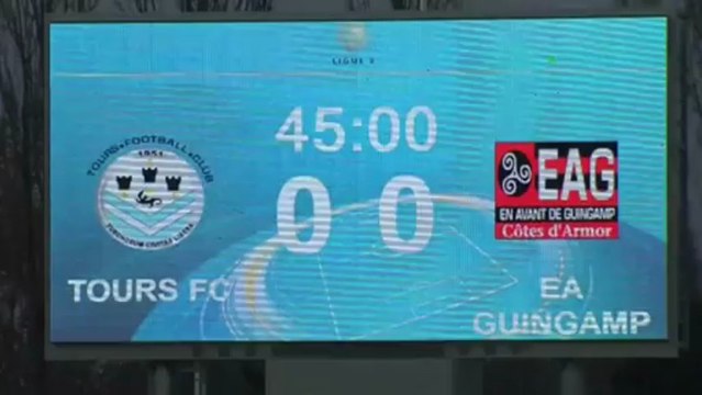 Tours FC (TOURS) - EA Guingamp (EAG) Le résumé du match (32ème journée) - saison 2012/2013