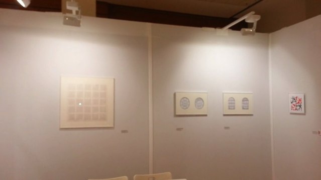 DRAWING NOW PARIS 2013 | Morellet Molnar Nemours Popet Vacossin Bertrand | avril 2013 | ONIRIS