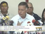 Gobernador Arias anunció despliegue de seguridad por elecciones