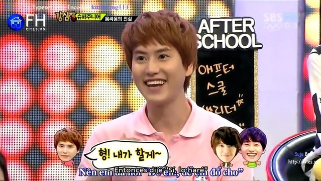 Pelea de Super Junior (1/2) (Eunhyuk, Kyuhyun, Leeteuk, Shindong)
