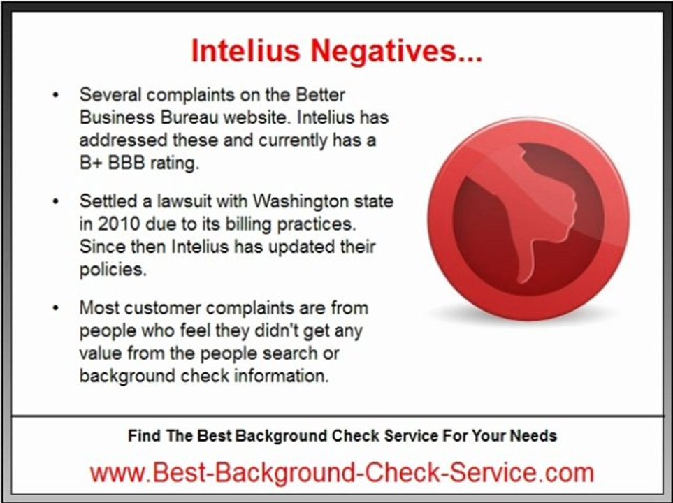Intelius Background Check Review