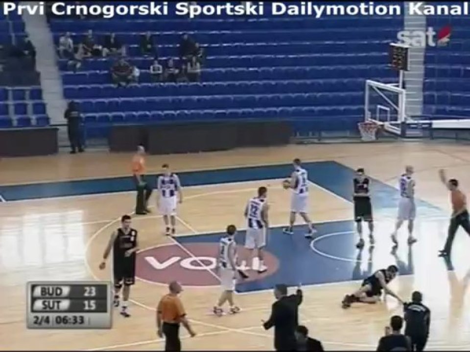 KK Budućnost Voli vs KK Sutjeska - 1 poluvrijeme   Erste Super lige Crne Gore (13/4/2013 ...rtcg...www.rtcg.me)