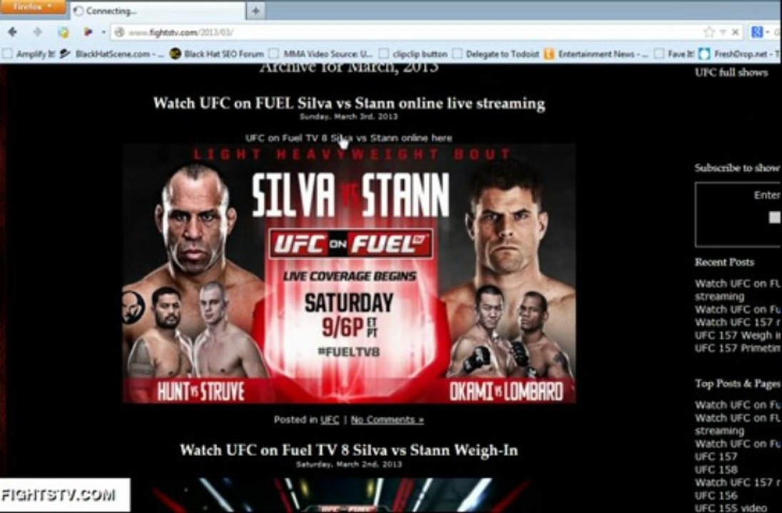 Ultimate Fighter 17 Finale Replay