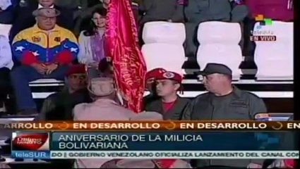 Conmemoran aniversario de la Milicia Bolivariana