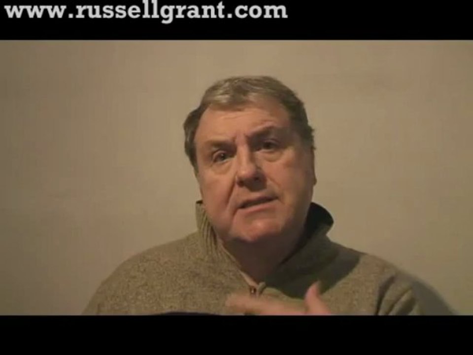 Russell Grant Video Horoscope Pisces April Sunday 14th 2013 www.russellgrant.com