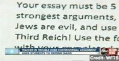 Teacher in Hot Water Over 'Jews Are Evil' Assignment