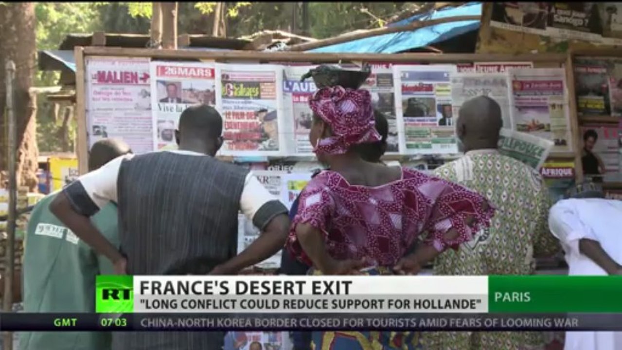 Quicksand: France to stay longer in Mali despite pull-out