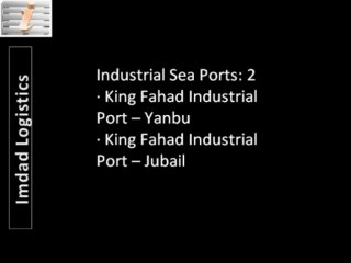 Logistics Assessment Saudi Market by Imdad-Logistics