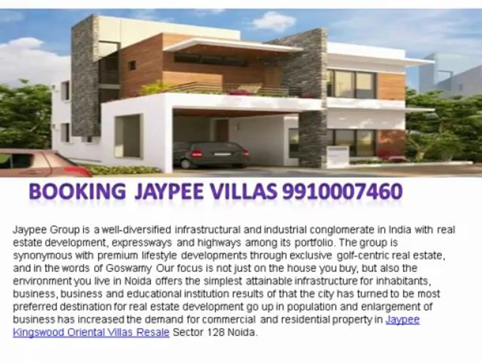Jayee Kingswood Oriental Villas Resale,9910007460,Jaypee Greens Kingswood Oriental