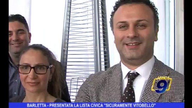 Barletta | Presentata la lista civica sicuramente Vitobello