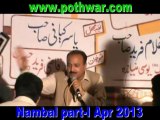 Raja Abid Vs Qazi Fareed wedding Asif H,K at Nambal part-I