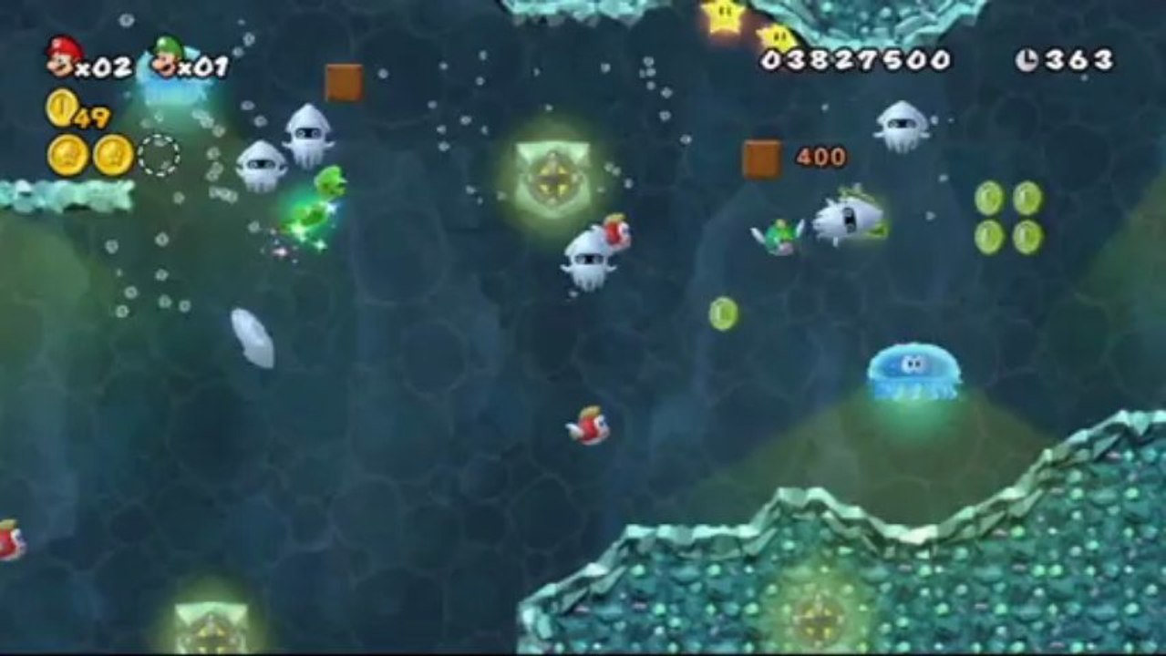 New Super Mario Bros. Wii - Monde 8 : Niveau 8-4