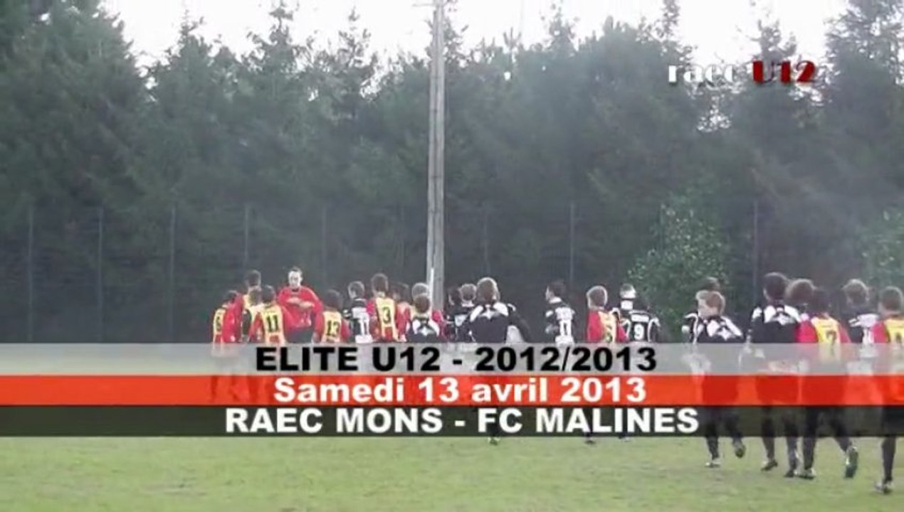 25. RAEC Mons - FC Malines U12_13.04.2013