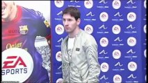 Messi presenta a Thiago en las redes sociales